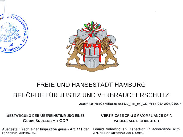 GDP Certificate