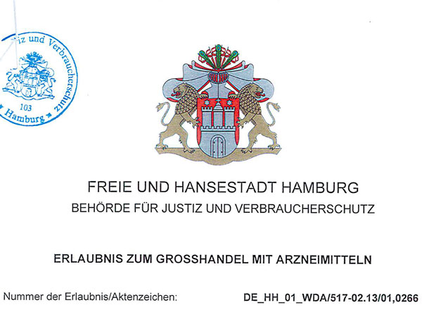 Wholesale distribution of medicinal products